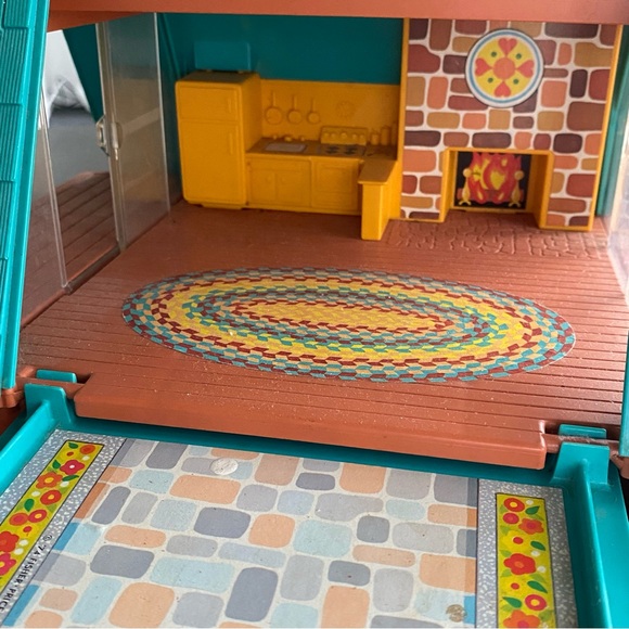 Fisher Price Little People Vintage 1974 Play Family A Frame House #990 Only - Picture 12 of 12